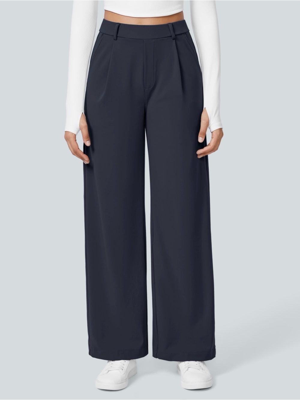 Halara flex daystretch high waisted pocket pants straight leg pants large tall